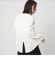 【WEB限定】＜at ease＞ワッフル ロングスリーブ カットソー