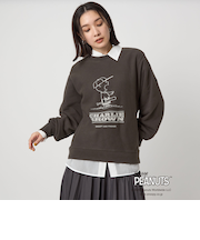 ＜at ease＞PEANUTS スウエット プルオーバー