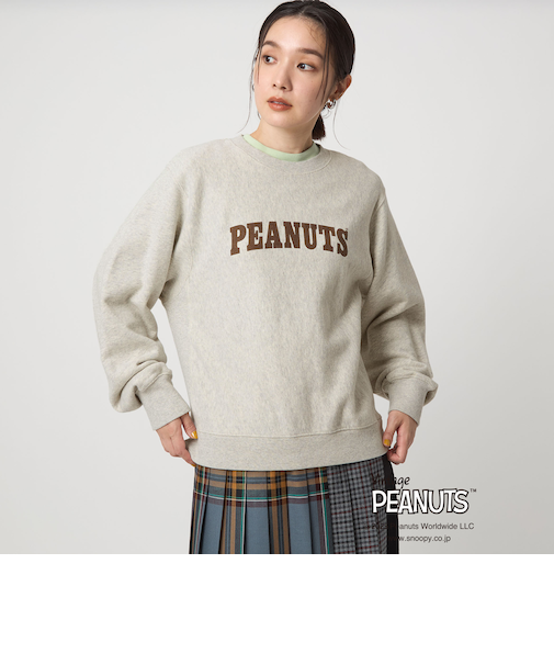 ＜at ease＞PEANUTS スウエット プルオーバー