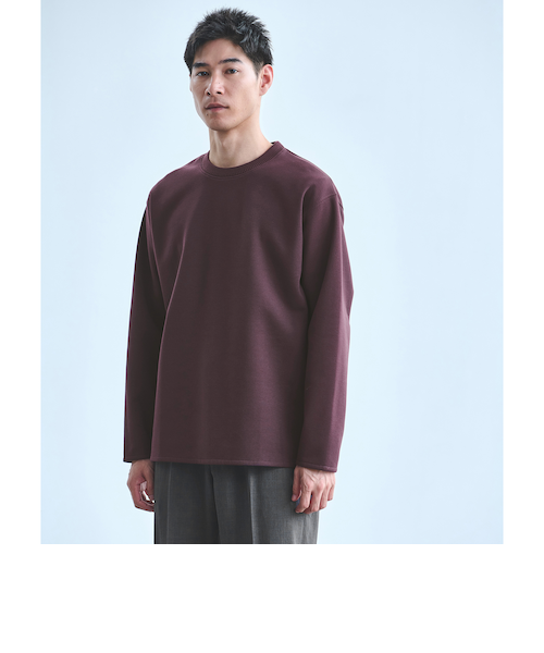 ダブルフェイス クルーネック カットソー｜グリーンレーベル