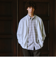 【別注】＜Champion＞スウェット ジップ リブ ブルゾン