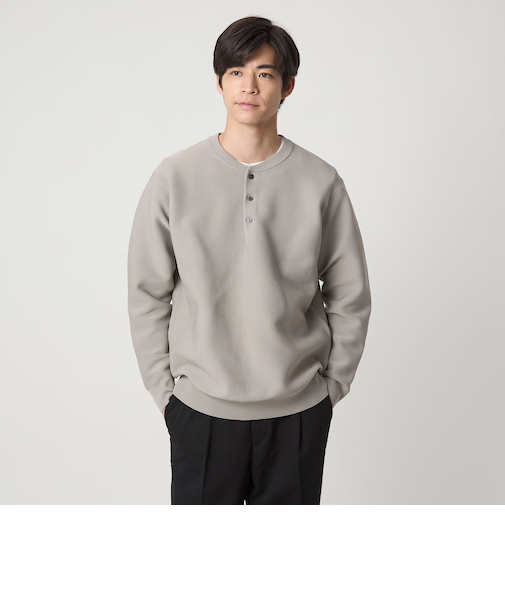 【WEB限定】ガーターヘンリー ニット