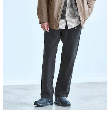【別注】＜Gramicci＞コーデュロイ ワイド テーパード パンツ