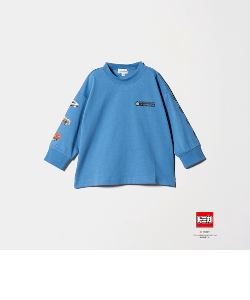 ＜TOMICA＞ロングスリーブ Tシャツ / キッズ  100cm-120cm