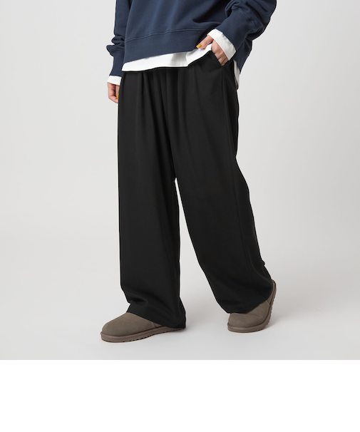 【WEB限定】＜at ease＞スラックス パンツ マシンウォッシャブル ストレッチ 帯電防止