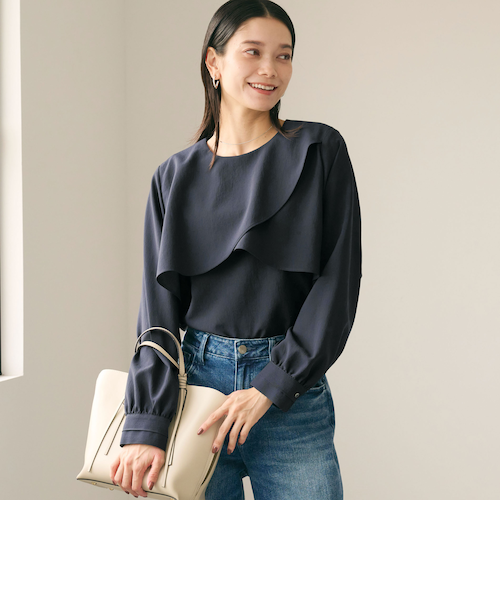 リボンニットツイードベスト｜ノーリーズの通販｜&mall（アンドモール