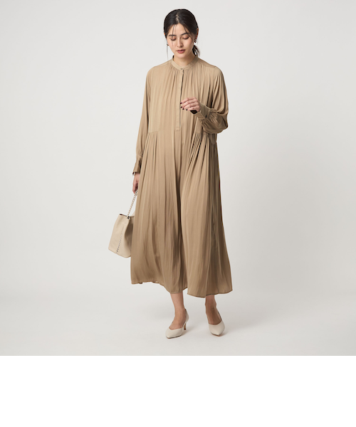 キリカエ ギャザー ワンピース 3｜グリーンレーベル リラクシングの