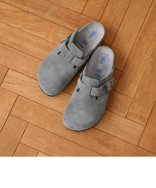 国内EXCLUSIVE】＜BIRKENSTOCK＞ボストン サンダル｜グリーン