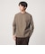 【WEB限定】JUST fit クリーン カノコ モックネック 長袖 Tシャツ -抗菌-
