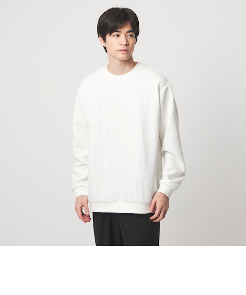 ツイル パフ クルーネック カットソー｜グリーンレーベル リラクシング