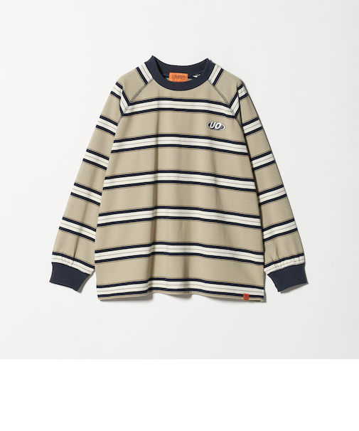 【別注】<UNIVERSAL OVERALL>ボーダー プルオーバー / キッズ 140cm-160cm