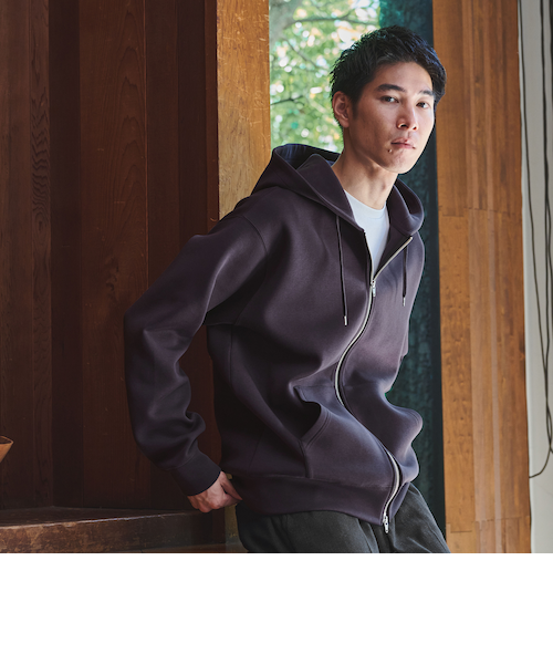 ダンボール ジップ パーカー フーディー｜グリーンレーベル