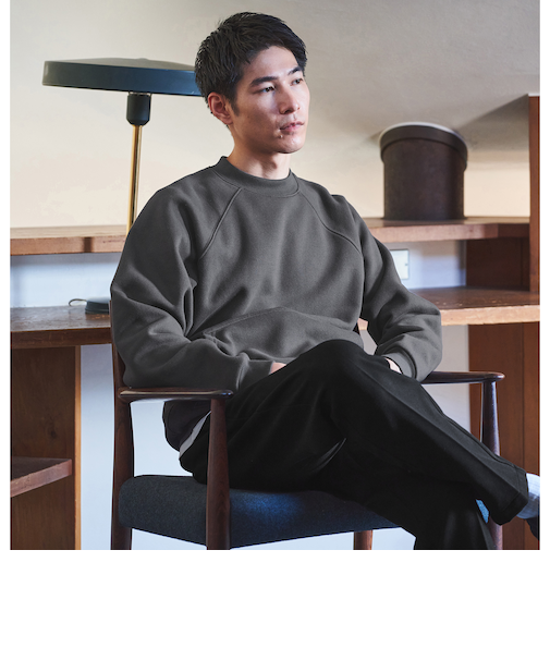 【別注/WEB限定】＜3/2 WORKS＞GLR ヴィンテージライク 長袖 スウェット