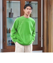 【別注/WEB限定】＜3/2 WORKS＞GLR ヴィンテージライク 長袖 スウェット