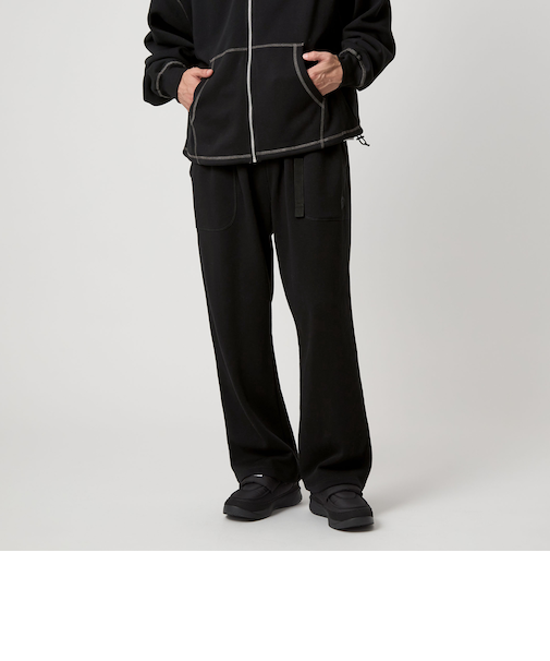 【WEB限定】＜GLR or＞スウェット ウェビングベルト ファティーグ パンツ