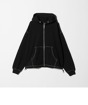 【WEB限定】＜GLR or＞ドロスト スウェット ジップ パーカー