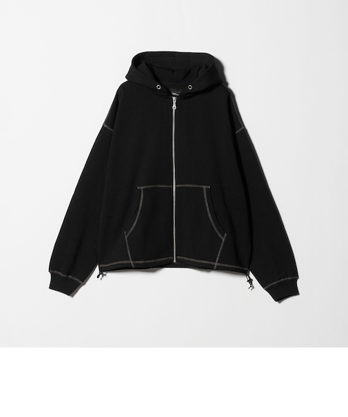 【WEB限定】＜GLR or＞ドロスト スウェット ジップ パーカー