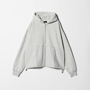 【WEB限定】＜GLR or＞ドロスト スウェット ジップ パーカー