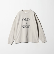 ＜OAFISH＞OLD IS NEW 長袖 Tシャツ
