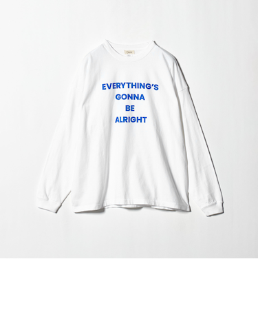 ＜OAFISH＞BE ALRIGHT 長袖 Tシャツ