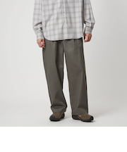 【WEB限定】<3/2 WORKS>GLR ワイドチノ チノパンツ