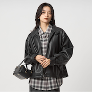 【別注】＜BARACUTA＞レザーライク G4 ジャケット