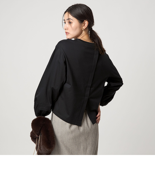 新品タグ付☆JulierYoga&Relax リブロングスリーブプルオーバー 新品タグ付☆JulierYoga&Relax リブロングスリーブプルオーバー