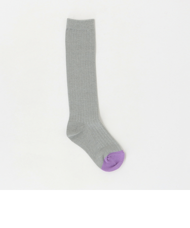 リブ ハイソックス / 靴下 17cm-19cm