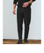 【WEB限定】JUST fit ウールライク 1プリーツ イージースラックス パンツ -ストレッチ-