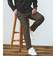 【WEB限定】JUST fit ウールライク 1プリーツ イージースラックス パンツ -ストレッチ-