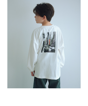 ＜UNIVERSAL OVERALL＞フォトプリント プルオーバー / キッズ  140cm-160cm