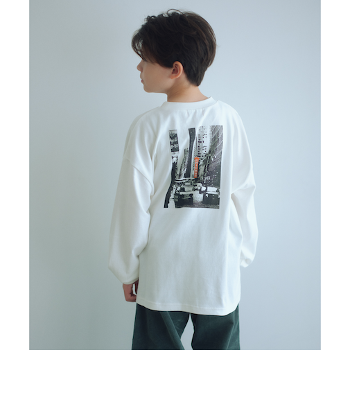 ＜UNIVERSAL OVERALL＞フォトプリント プルオーバー / キッズ  140cm-160cm