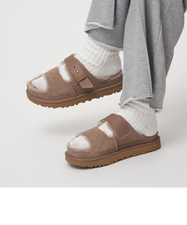＜UGG＞グリーンポート ストラップ スライド サンダル