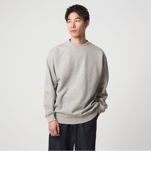 【WEB限定】デイリー ベーシック スウェット クルーネック プルオーバー