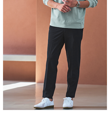 【WEB限定】JUST fit ジャージ イージースラックス パンツ
