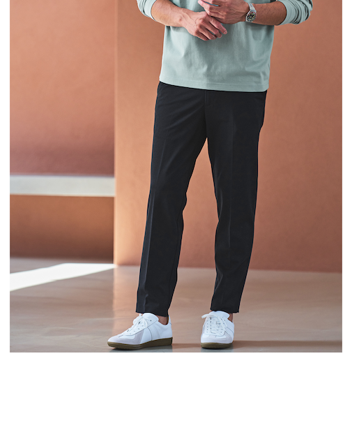 【WEB限定】JUST fit ジャージ イージースラックス パンツ