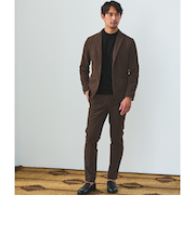 【WEB限定】JUST fit コーデュロイ ナロー セットアップ -ストレッチ-