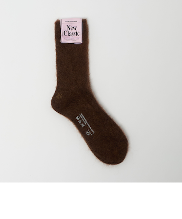 ＜MARCOMONDE＞リブシャギー ソックス / 靴下