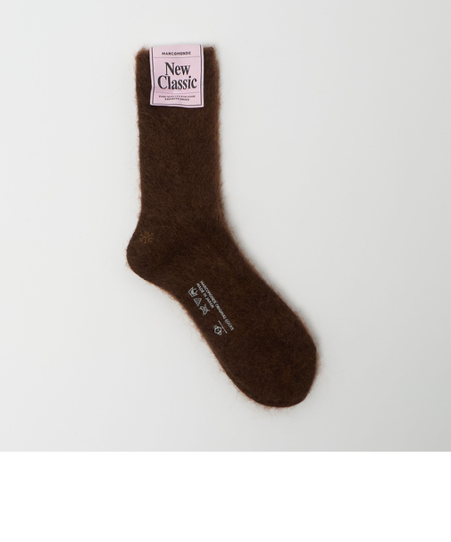 ＜MARCOMONDE＞リブシャギー ソックス / 靴下