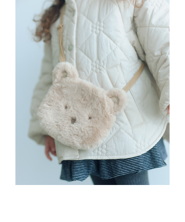 ＜Rockahula Kids＞ショルダーバッグ / Bear Bag / キッズ
