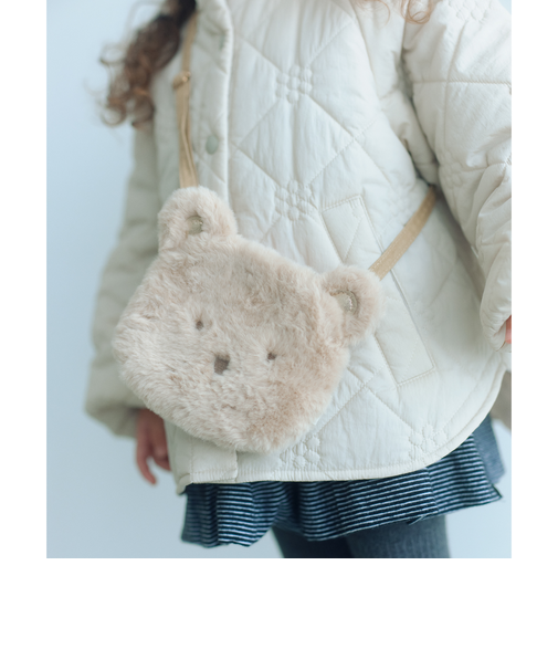 ＜Rockahula Kids＞ショルダーバッグ / Bear Bag / キッズ