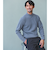 【WEB限定】JUST fit デイリー アゼ モックネック ニット