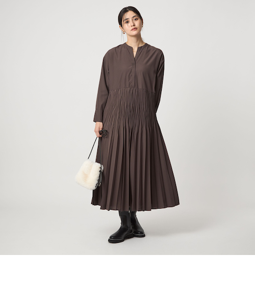size SHORTあり］ワッシャー プリーツ ロングスリーブ