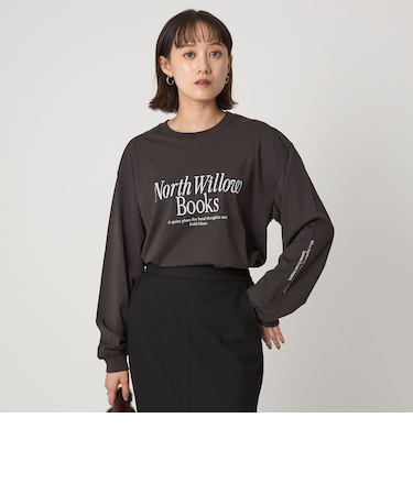 ブックストア ロゴ ロングスリーブ Tシャツ