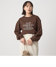 ブックストア ロゴ ロングスリーブ Tシャツ