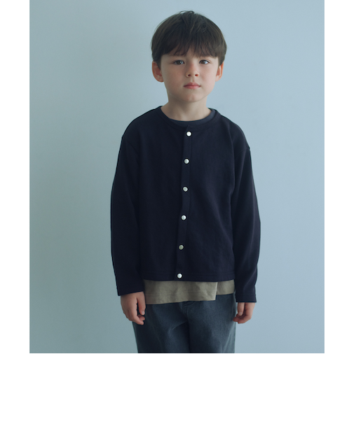 ウラケ カーディガン / キッズ 100cm-160cm