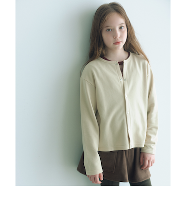 ウラケ カーディガン / キッズ  100cm-160cm