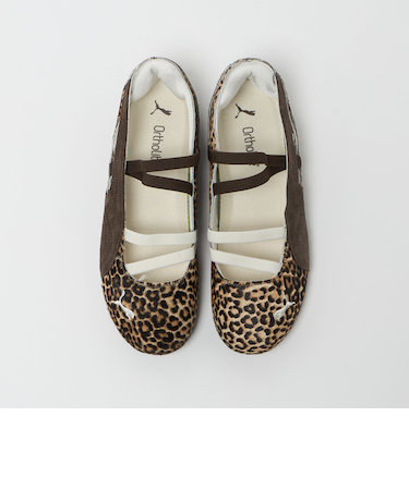 ＜PUMA＞ スピードキャット バレエ ワイルド / レオパード