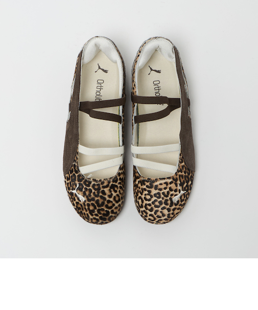 ＜PUMA＞ スピードキャット バレエ ワイルド / レオパード