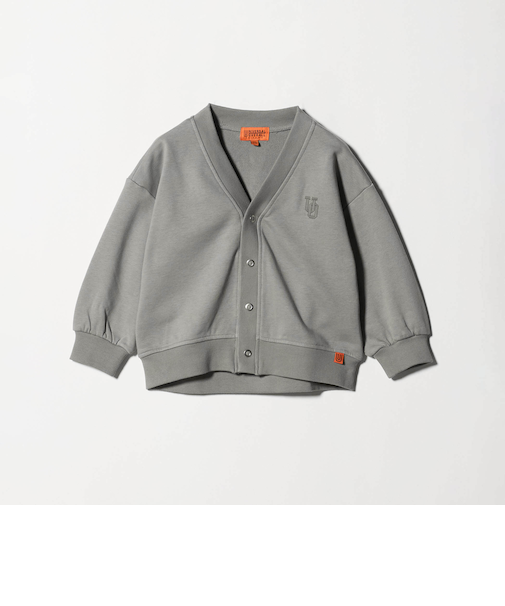 【別注】<UNIVERSAL OVERALL>Vネック 裏毛 カーディガン / キッズ 100cm-130cm